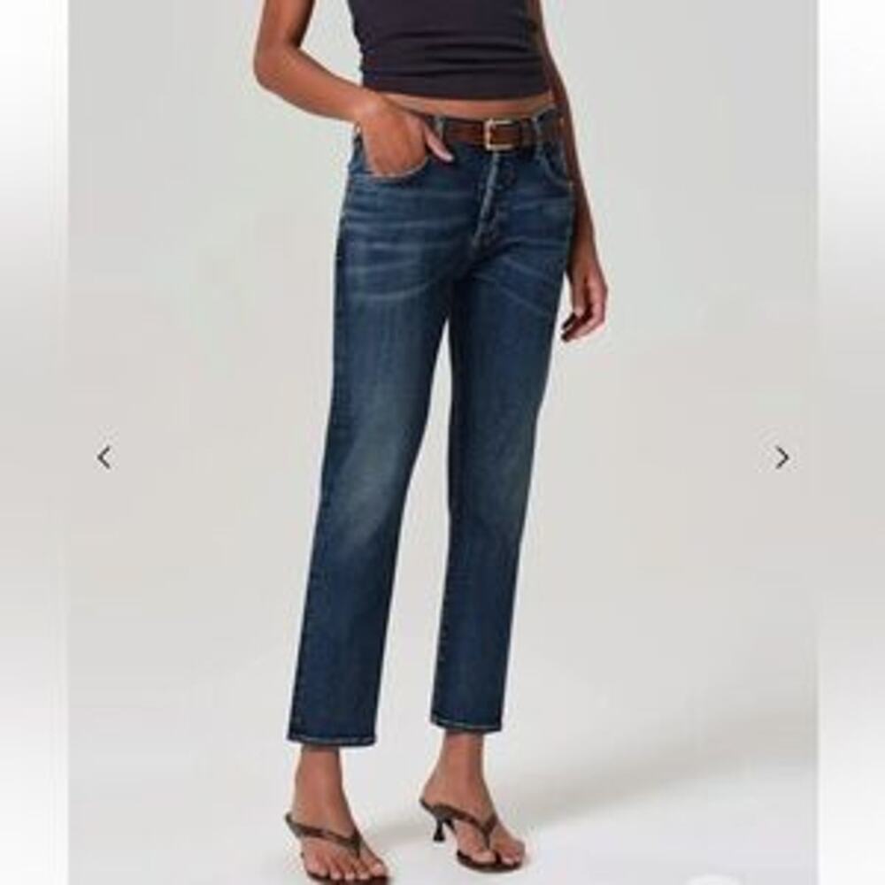 CITIZENS OF HUMANITY Dylan Drop Rise Cropped Denim Jeans Sz 27
